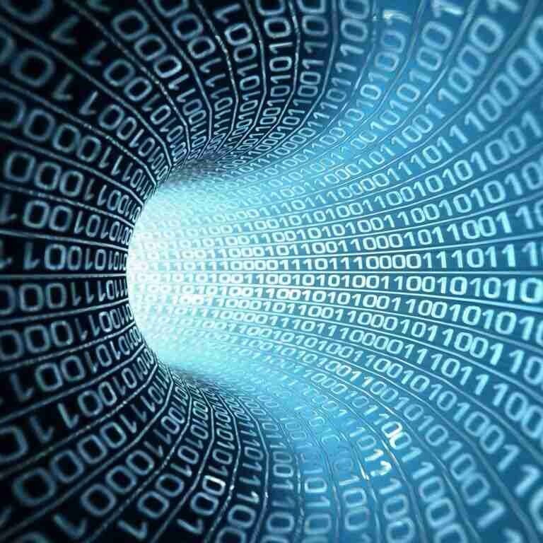 Diagram of the binary nature of data